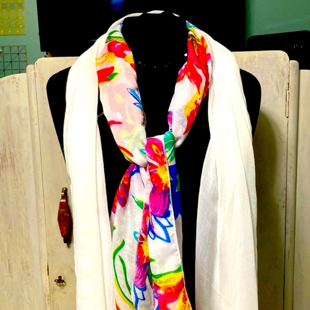 Two  fun, multiple use scarves